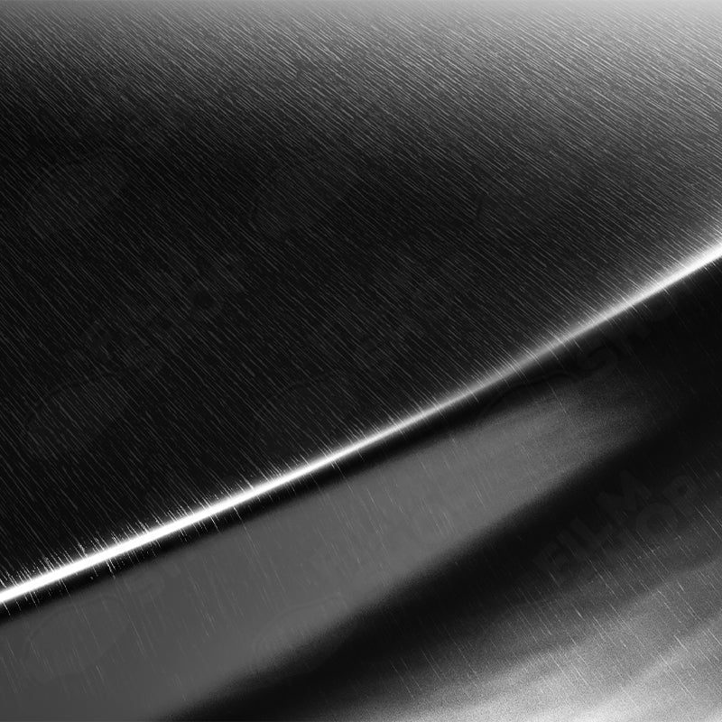 3M Wrap film Series 2080-BR212 Brushed Black Metal