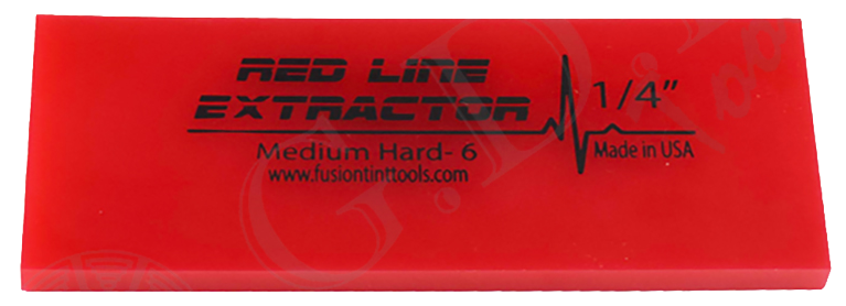 5" Fusion Red Line Extractor 1/4" Blade