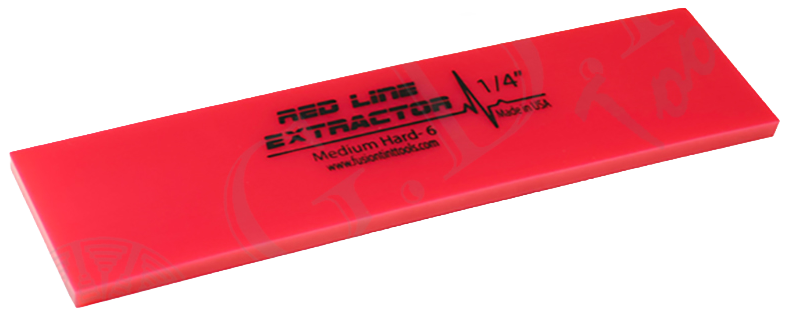 8" Fusion Red Line Extractor 1/4" Blade