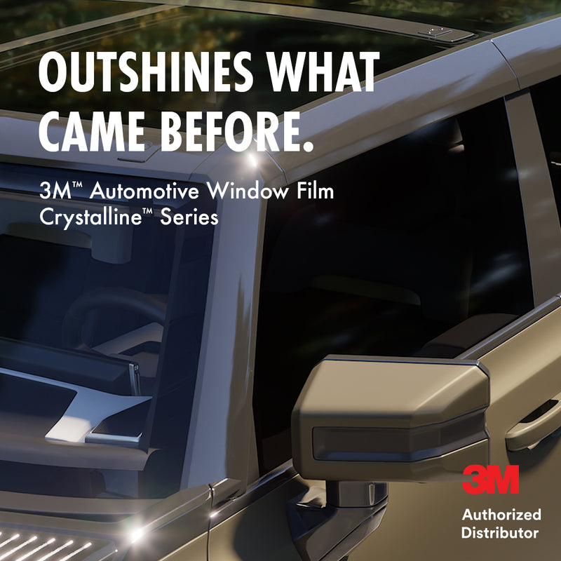 3M Automotive Window Film - Crystalline Black