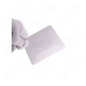 white hard card for vinyl applicator